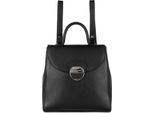 Zaino Con Patta E Chiusura Pia Lancaster 547-66 Nero