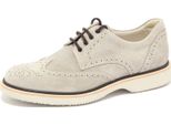 3806Q Scarpa Uomo Hogan Route Derby Grigio Shoe Suede Grey Men