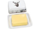 Piatto Da Burro Alois Con Coperchio Per Piatto Da Burro Da 250 G Porcellana Hirsch