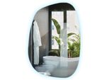 Specchio Design Led – 55,1×38,2 Cm – Irregolare & Senza Cornice – Luce Fredda 6500K