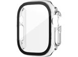 Inf Custodia In Pc Trasparente Con Vetro Temperato 46 Mm Per Apple Watch Serie 10/11