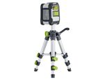 Laserliner Laserliner Compactcross-Laser Pro Laser A Linee Incrociate Con Treppiede In Valigetta - 2 Linee - Verde - 40M - Bluetooth