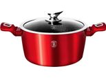 Berlinger Haus Vaso In Granito 24Cm Red Metallic Line 7893
