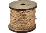 Cordone Di Iuta 5 Mm In Legno Naturale 7 Metri Di Cordone Decorativo Set Di 2