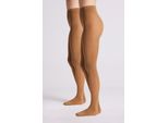 Feinstrumpfhose YSABEL MORA, Damen, Gr. M, beige, Obermaterial: 85% Polyamid, 15% Elasthan, Strumpfhosen