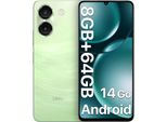 UmIdigi G9A Smartphone, Android 14 Go Mobiltelefon ohne Vertrag, 8 GB + 64 GB/1 TB Telefon, 6,75 Zoll HD-Display, 4G Dual Simlock-freie Telefone,