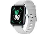 Smart Watch Smartwatch 1,7 Pollici Uomo Fitness Tracker IP68 Sport Watch Con Cardiofrequenzimetro, Adatto Per Ios Android, Grigio