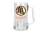Boccale Per Birra In Vetro Dragon Ball Z Logo Kame
