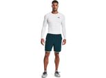 Under Armour Heatgear Armour Langarm Funktionsshirt Herren 100 - Bianco/Nero 3XL