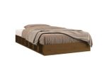 Vidaxl Letto In Legno Massiccio Marrone Miele 75X190 Cm