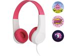Sencor Sep 255PK Cuffie Over-The-Head Per Bambini, Protezione Del Volume Max. 85 Db, 3 Set Di Adesivi Inclusi, Lunghezza Cavo: 1,2 M, Connettore: 3,5 Mm