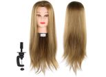 Testa Di Manichino, Testa Di Manichino, Testa Di Bambola Cosmetologica, Testa Di Formazione Per Parrucchieri, Testa Di Formazione Per Acconciatori, Testa Di Manichino Con Capelli