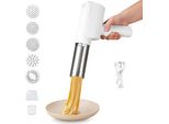 Macchina Per La Pasta Elettrica, Macchina Per La Pasta Manuale Automatica, Kitchenaid Domestica, Macchina Multifunzionale Da 2000 Mah 5 Stampi