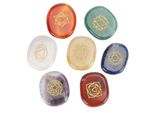 Pietre Chakra, 7 Pietre Chakra, Pietre Chakra, Pietre Chakra Con Custodia, Accessori Per La Raccolta, Accessori Per L'artigianato