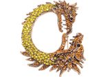 Spilla Drago Cinese, Spilla Drago Cinese, Spilla Drago Cinese Strass, Spilla Drago Zodiacale, Spilla Drago Cinese Zodiacale, Spilla Drago Zodiacale Strass
