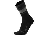 Uyn Calzini Da Trekking Da Uomo - One Merino Socks, Calzini Da Trekking, Lana, Logo Grigio/Nero 42-44
