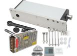 Apriporta Automatico, Lega Di Alluminio E Acciaio Inox, Angolo Di Apertura 90°, Alimentazione DC24V, Potenza Nominale 25W, Velocità Regolabile 1-9 Marce