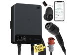 Caricabatterie Per Veicoli Elettrici, Potenza Di 11 Kw, Design Plug-And-Play, Cavo Da 11 Kw E 7,5 M, TYPE2
