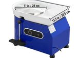 Tornio Da Vasaio, Velocità Regolabile, Strumenti Di Scultura Completi, 450W 8Kg Blu