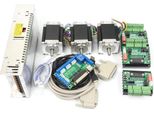Kit Controllo Cnc, Motore Passo-Passo Nema23, Driver TB6560, Kit 3 Assi
