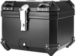 Box Posteriore Per Moto, Chiudibile A Chiave, Impermeabile, 45L Box Nero