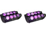 Faretto Da Palco, Controllo Dmx, Miscelazione Colori Rgbw, Luce Calda, Spina Ue