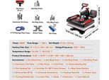 Macchina Per Pressatura A Caldo, Design Compatto, Funzionamento Semplice, 11 In 1