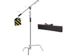 C Supporto, Regolabile In Altezza, Supporto Stabile, Tasca Per Traversa Da 2,6 M