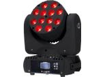 Luci A Testa Mobile, 12X Rgbw Led, Controllo Dmx, 12X12W 1Pc, Spina Ue