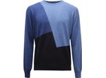 6657AQ Maglione Uomo Ferrante Man Wool Sweater Blue