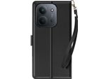 Avizar, Custodia A Portafoglio Xiaomi Redmi 15C Con Supporto Magnetico, Nero