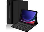 Inf Custodia Con Tastiera Bluetooth Per Samsung Galaxy Tab S9/S9 FE/S10 (10.9")"