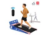 Ph Fitness B1S Tapis Roulant Pieghevole - Walkingpad Per La Casa E L'ufficio - Motore Da 1,3 Cv, 1-8 Km/H, 100 Kg - Telecomando, Inclinazione Manuale, Bluetooth, Lcd