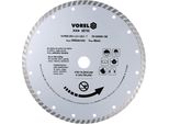 Disco Diamantato Vorel 230 X 22,2 X 2,4 Mm TO-08755