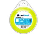 Corda Cellfast Standard Per Tosaerba - Profilo Quadrato 2,4 Mm X 15 M