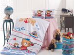 Biancheria Da Letto Per Neonati Reversibile Sailor 100 X 135 Cm