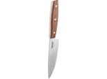 Lamart LT2059 Tagliere In Bambù, Bambù/Noce/Acciaio Inossidabile, Tagliere 30X22X0,9 Cm, Lunghezza Lama - 15 Cm