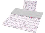 Set Reversibile In Velluto Per Passeggino New Baby Dreamcatcher Grigio