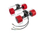 Flaschenzug, Dual Motor Set, Skateboard-Zubehör, Speed Skateboarding Ausrüstung, Roller Nabe Motor, Rot