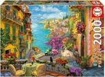 Puzzle - Educa - Spanish Coffee - 2000 Pieces - 96X68 Cm - Travel And Maps Theme - Adult