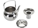 Teiera In Acciaio Inox Con Filtro Rimovibile Bollitore Per Tè In Metallo Pentola Da Tavola Per Casa Hotel Ristorante 2L