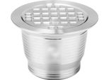 Compatibile Con La Capsula Di Caffè Nespresso In Acciaio Inox Riutilizzabile Ricaricabile Tazza Di Caffè Capsula Filtro Con Spazzola Cucchiaio Polvere-Pressa Anello
