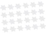 24Pcs 5.5Cm Natale Fiocco Di Neve Decorazione Appeso Ornamento Per Casa Partito Albero Di Natale Decorazione