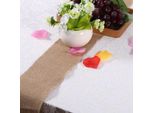 Natura Assia Iuta Iuta Nastro Di Iuta Rustico Tavolo Runner Crafts Sedia Casa Matrimonio Partito 10X200Cm