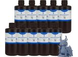 Resina 3D, Alta Precisione, Polimerizzazione Rapida, Grigio Acqua 10 Kg