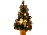 Albero Di Natale Artificiale Da 40 Cm Con Illuminazione A Led, Decorazione Da Tavolo Per Le Feste Natalizie