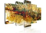 Quadri Su Tela 200X100 Cm 020101- 58 Quadro Su Tela Non Tessuta 5 Pezzi Stampa D'arte Moderna Arte Murale Xxl Decorazione Murale Design Quadro Murale Abstrakt
