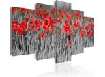 Quadri Su Tela 200X100 Cm 030210- 18 Quadro Su Tela Non Tessuta 5 Pezzi Stampa D'arte Moderna Arte Murale Xxl Decorazione Murale Design Quadro Murale Fiori