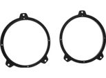 Anelli Per Altoparlanti Adatti Alla Bmw Serie 3 Ø165Mm Ripiano Anteriore/Posteriore Delle Porte