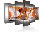 Quadri Su Tela 200X100 Cm 020101- 173 Quadro Su Tela Non Tessuta 5 Pezzi Stampa D'arte Moderna Arte Murale Xxl Decorazione Murale Design Quadro Murale Abstrakt